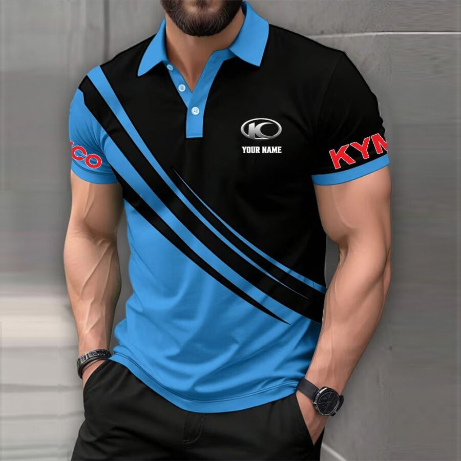Kymco Motorcycles Poloshirt – Bild 5