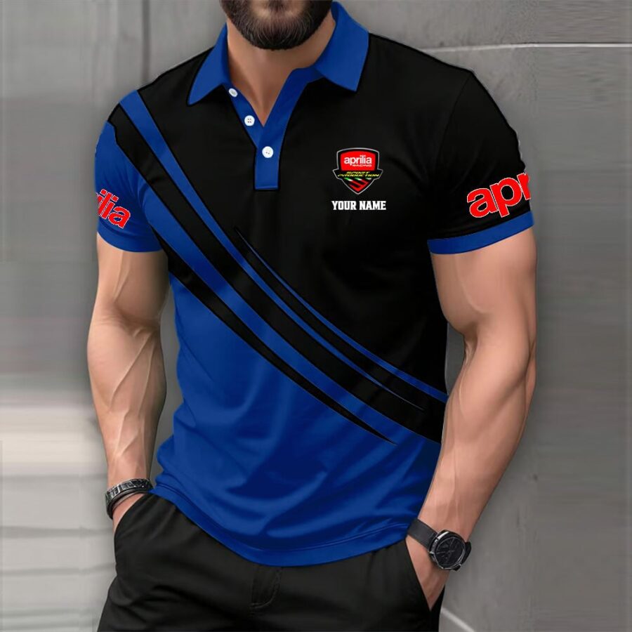 Aprilia Poloshirt – Bild 2