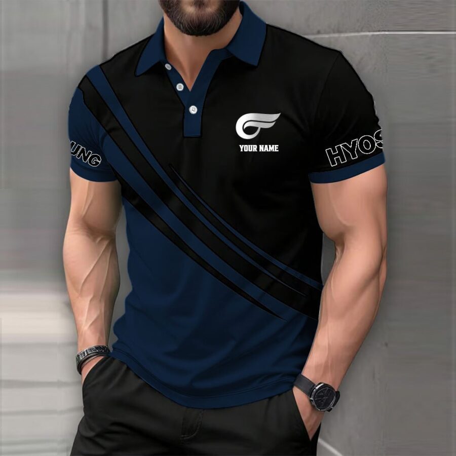 Hyosung Motorcyles Poloshirt – Bild 8