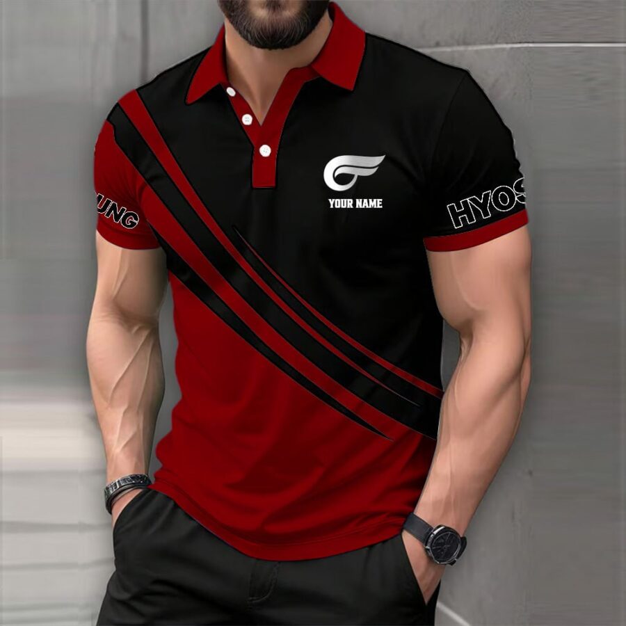 Hyosung Motorcyles Poloshirt – Bild 2