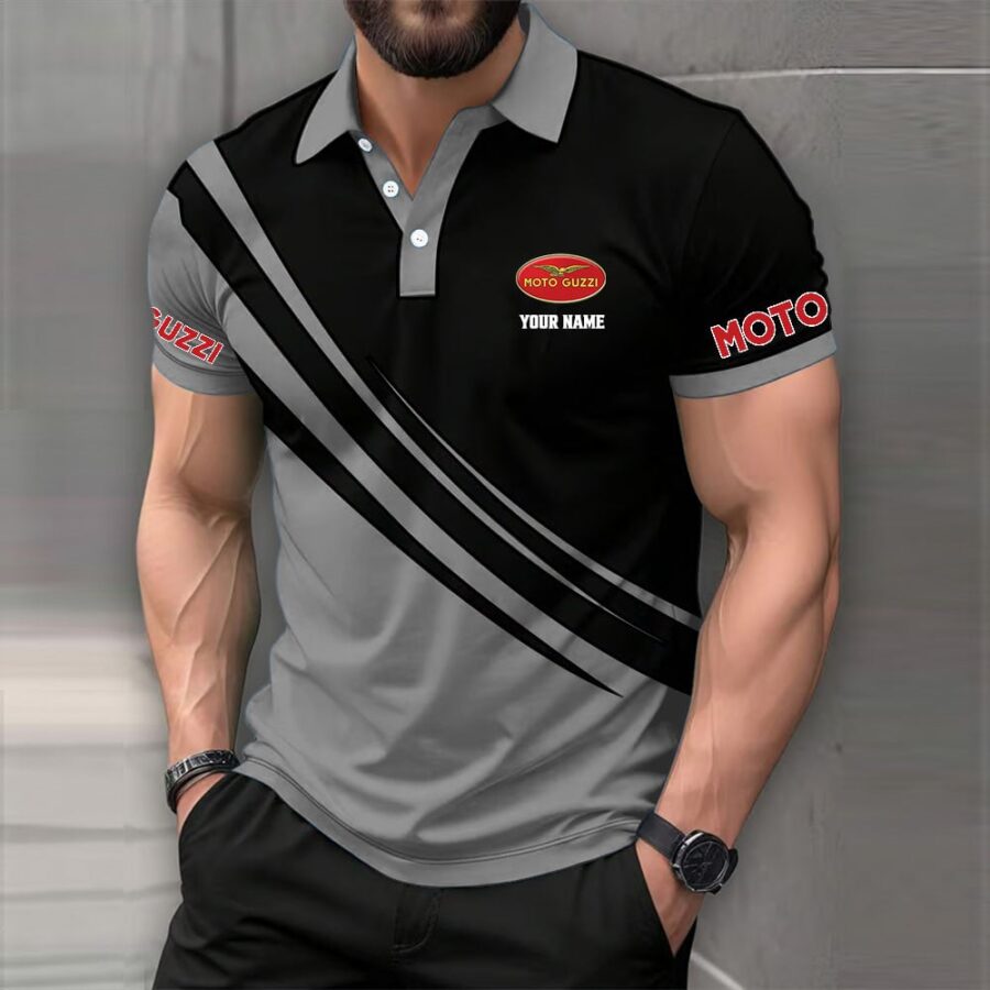 Moto Guzzi Poloshirt – Bild 4