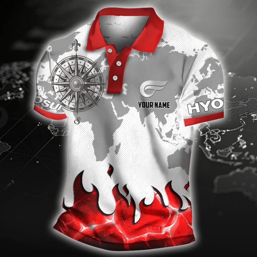 Hyosung Motorcyles Poloshirt – Bild 3