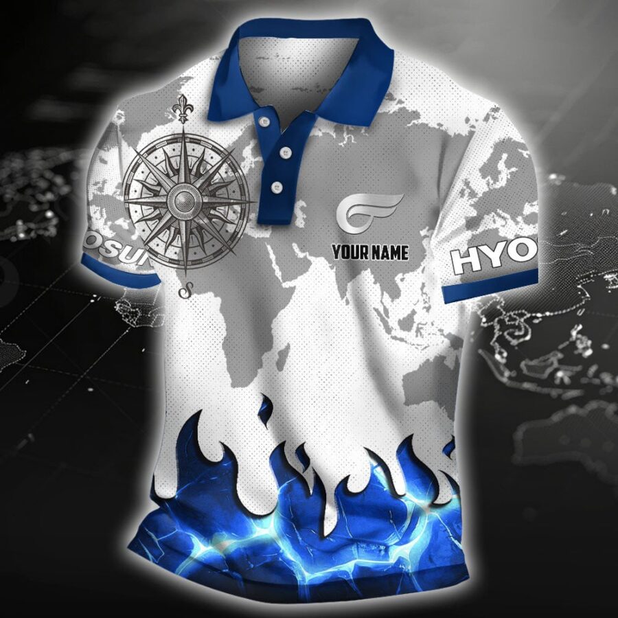 Hyosung Motorcyles Poloshirt – Bild 2