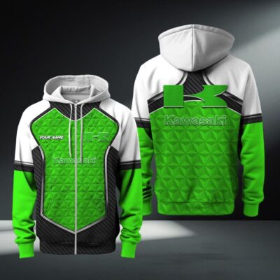 Kawasaki Zip Hoodie