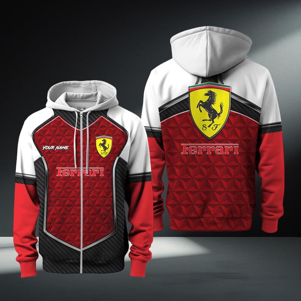 Ferrari Zip Hoodie