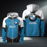 BMW Car Zip Hoodie