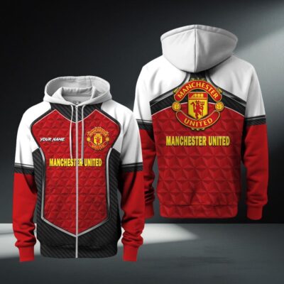 Manchester United Zip Hoodie