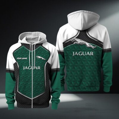 Jaguar Cars Zip Hoodie