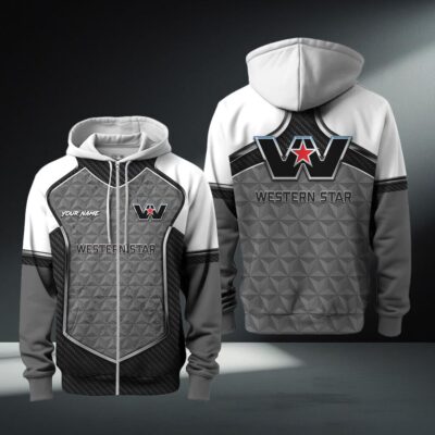 Western Star Zip Hoodie