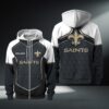 New Orleans Saints Zip Hoodie