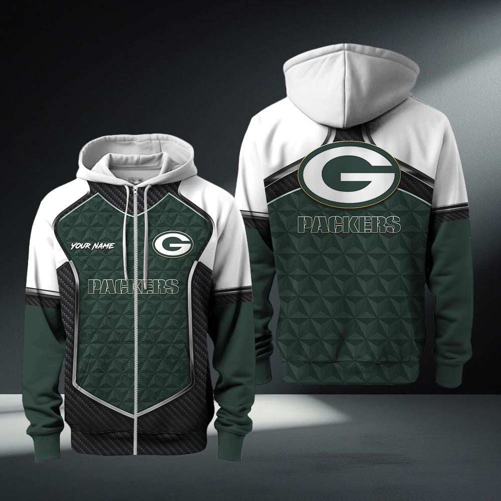 Green Bay Packers Zip Hoodie