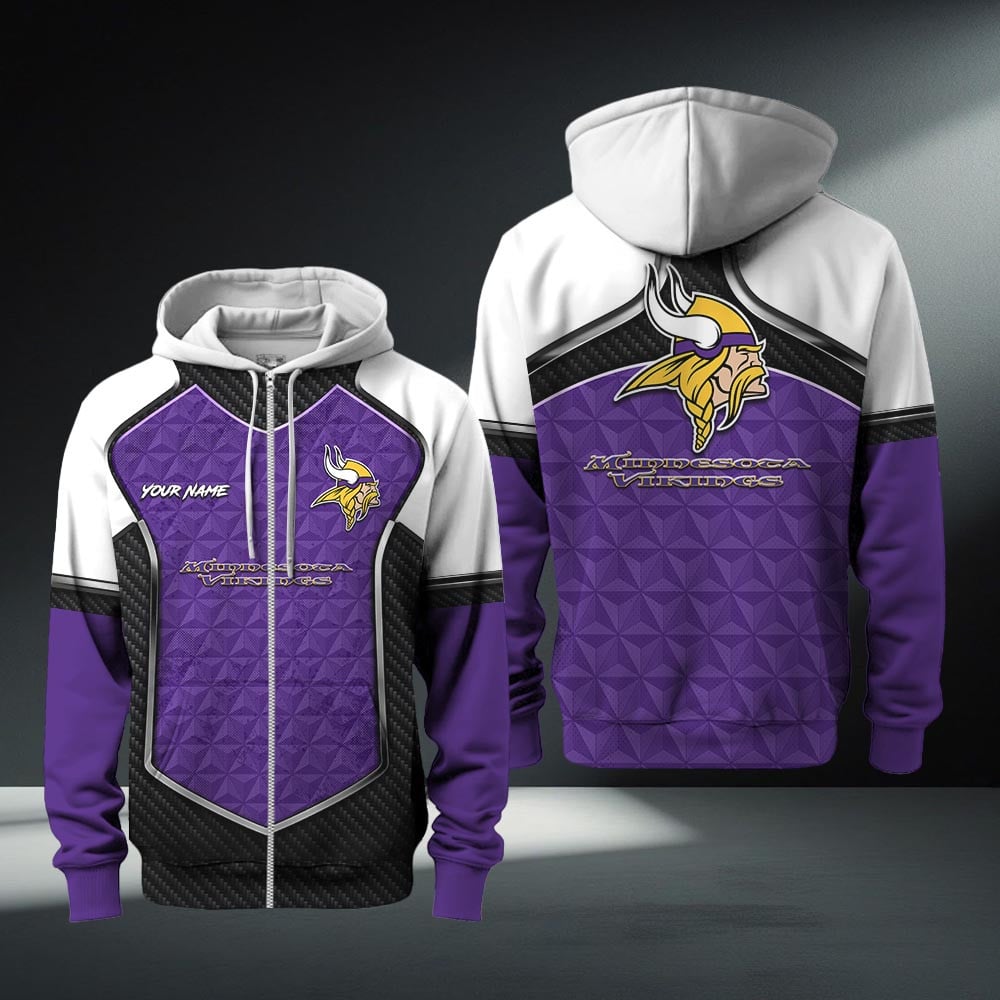Minnesota Vikings Zip Hoodie