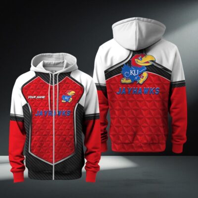 Kansas Jayhawks Zip Hoodie