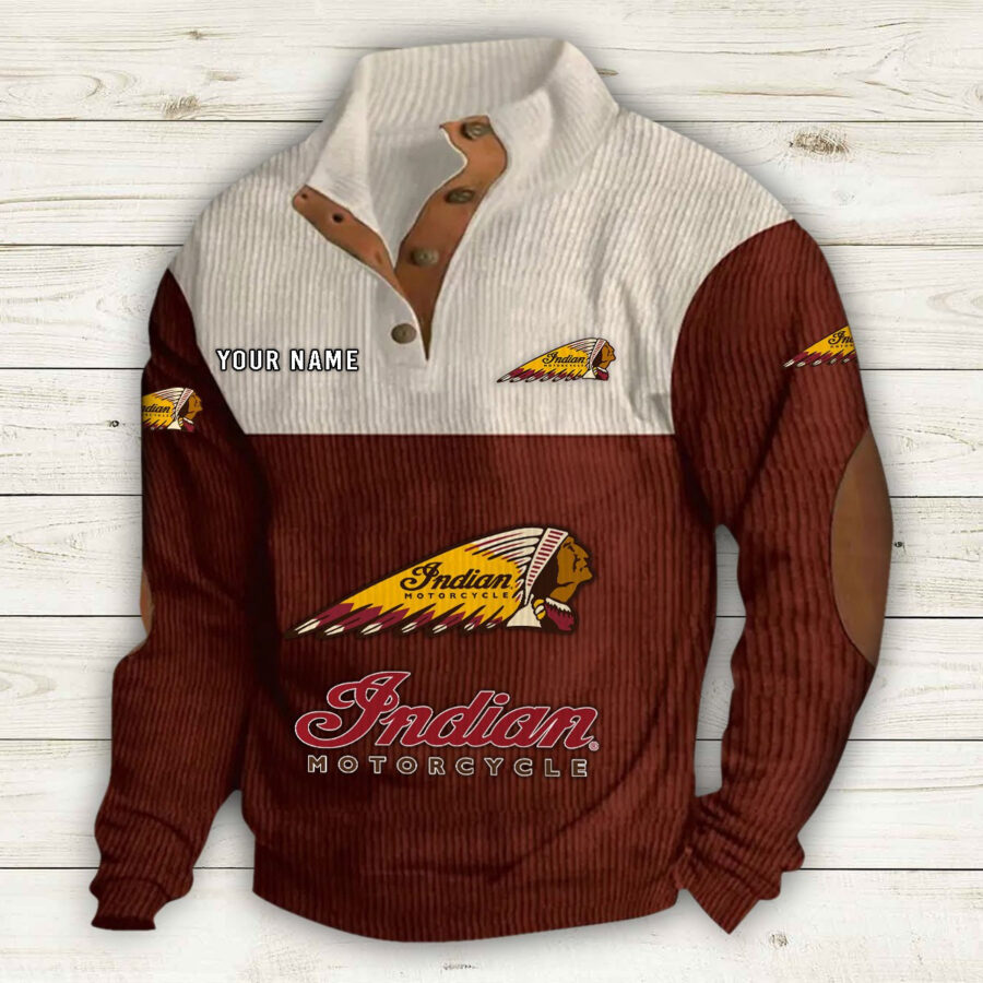 Indian Motorcycle Strickpullover – Bild 4