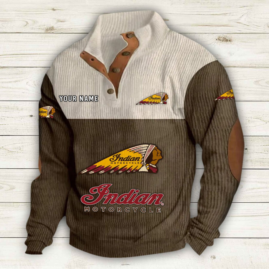 Indian Motorcycle Strickpullover – Bild 5