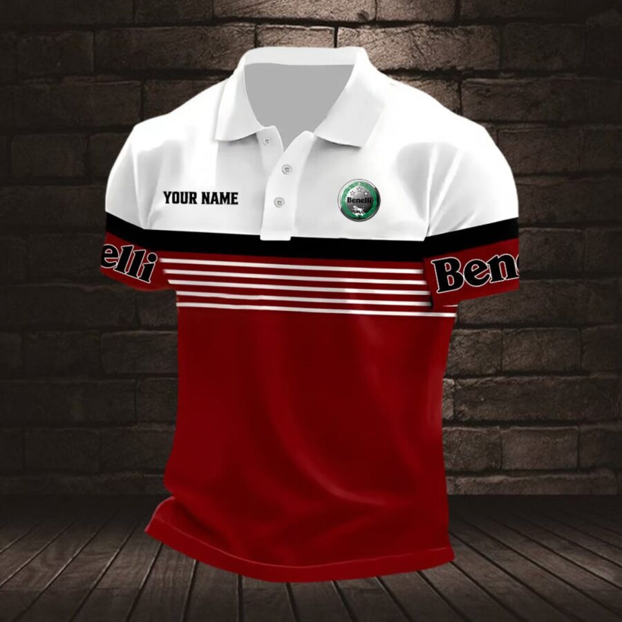 Benelli Motorcycles Poloshirt – Bild 2