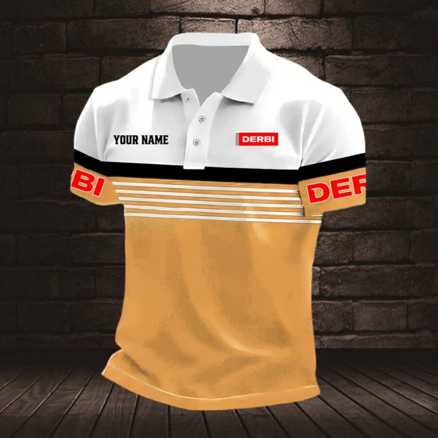 Derbi Motorcycles Poloshirt – Bild 8