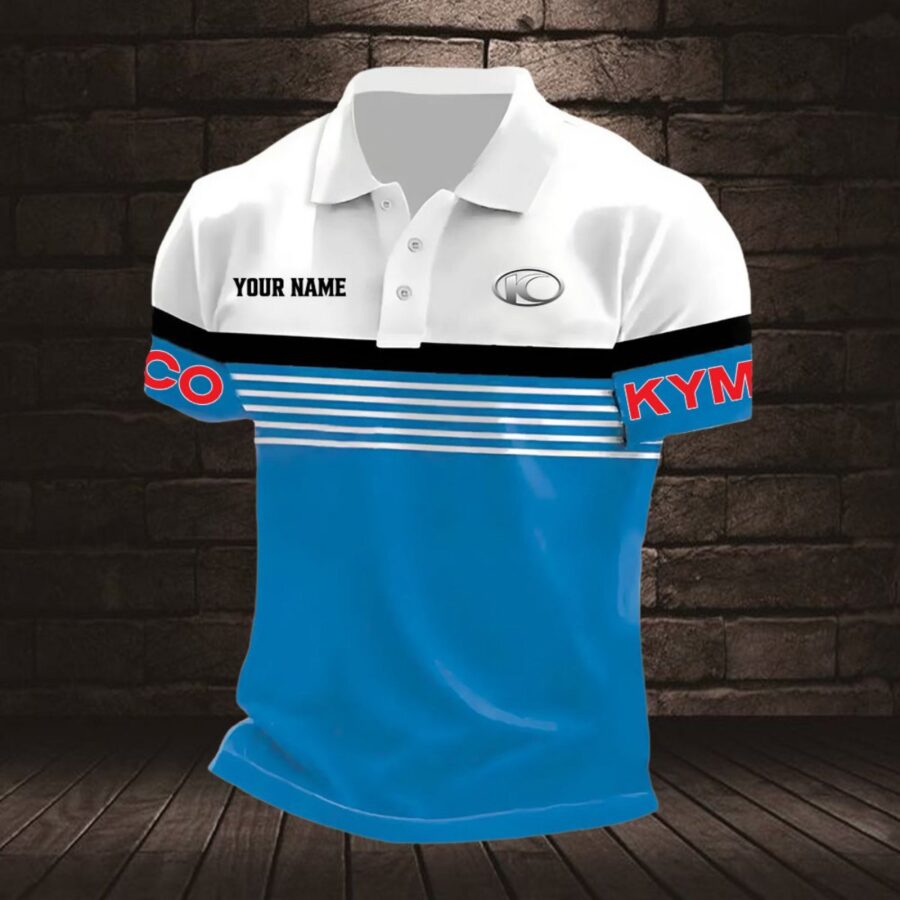 Kymco Motorcycles Poloshirt – Bild 7