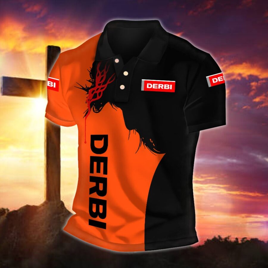 Derbi Motorcycles Poloshirt – Bild 7