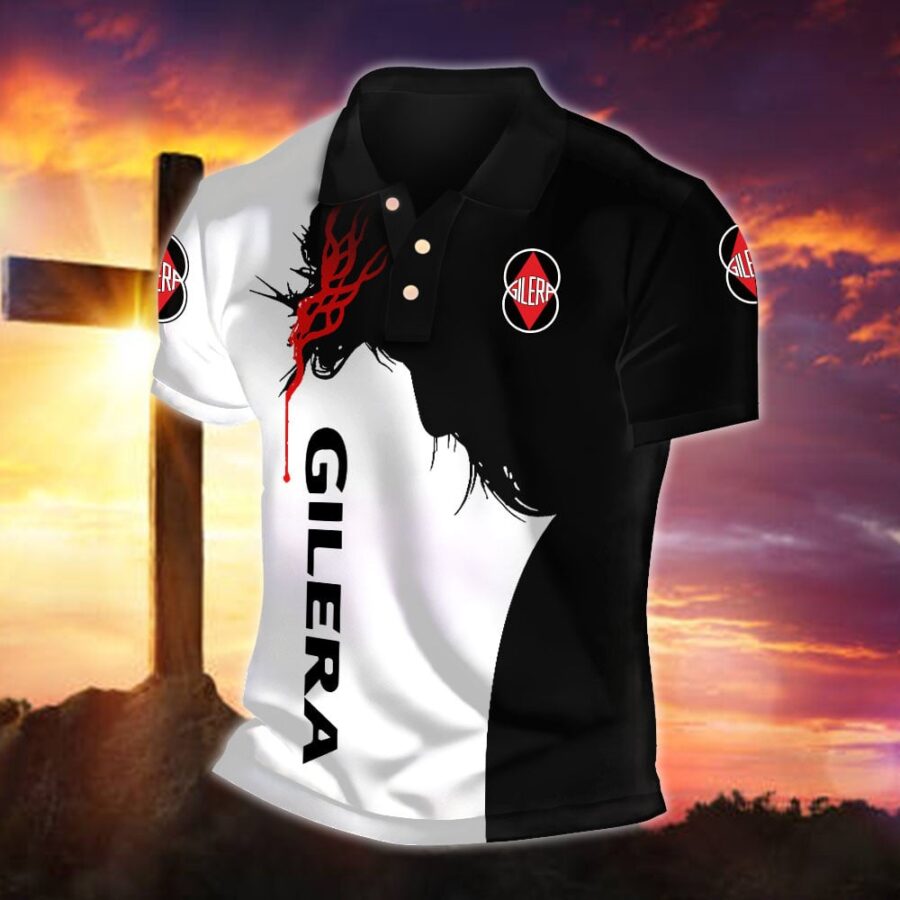 Gilera Motorcycles Poloshirt – Bild 2