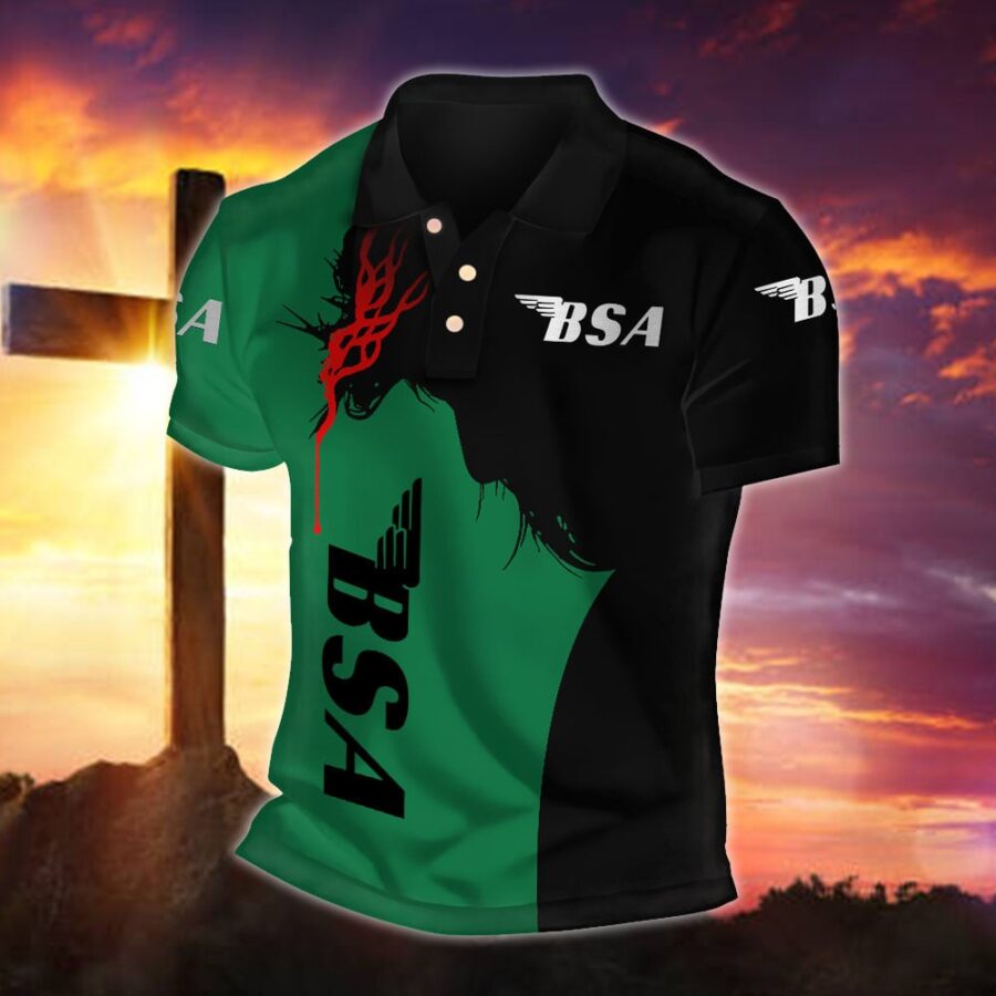 BSA Motorcycles Poloshirt – Bild 4