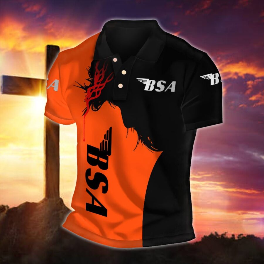 BSA Motorcycles Poloshirt – Bild 6
