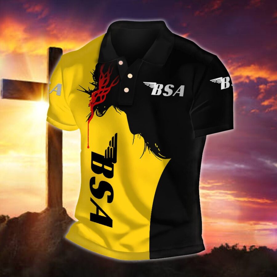BSA Motorcycles Poloshirt – Bild 8