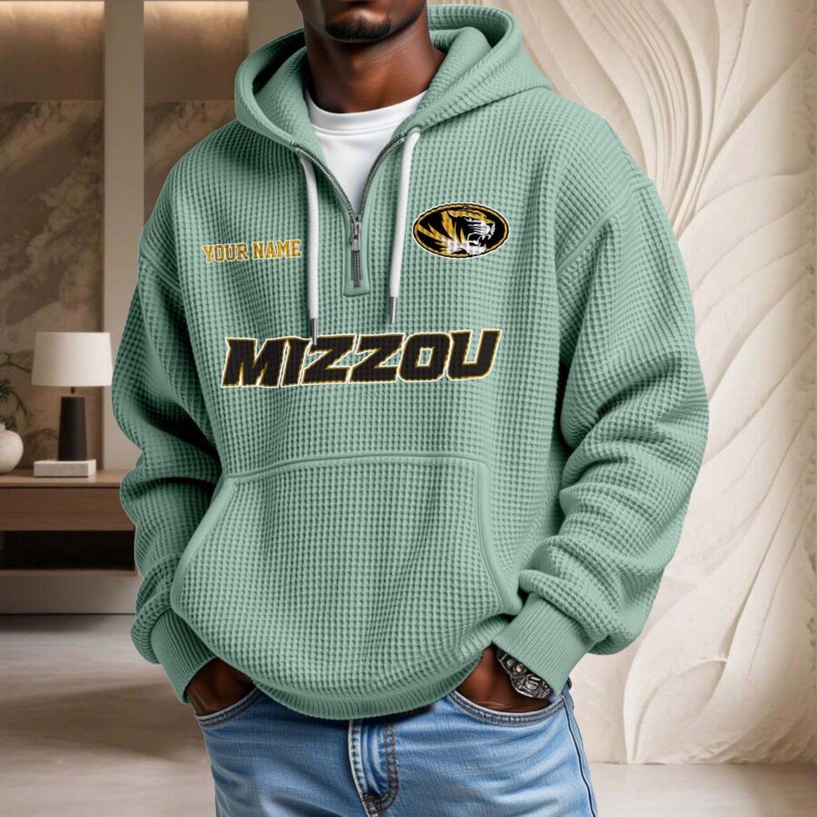 Missouri Tigers Waffelstrick-Hoodie – Bild 8