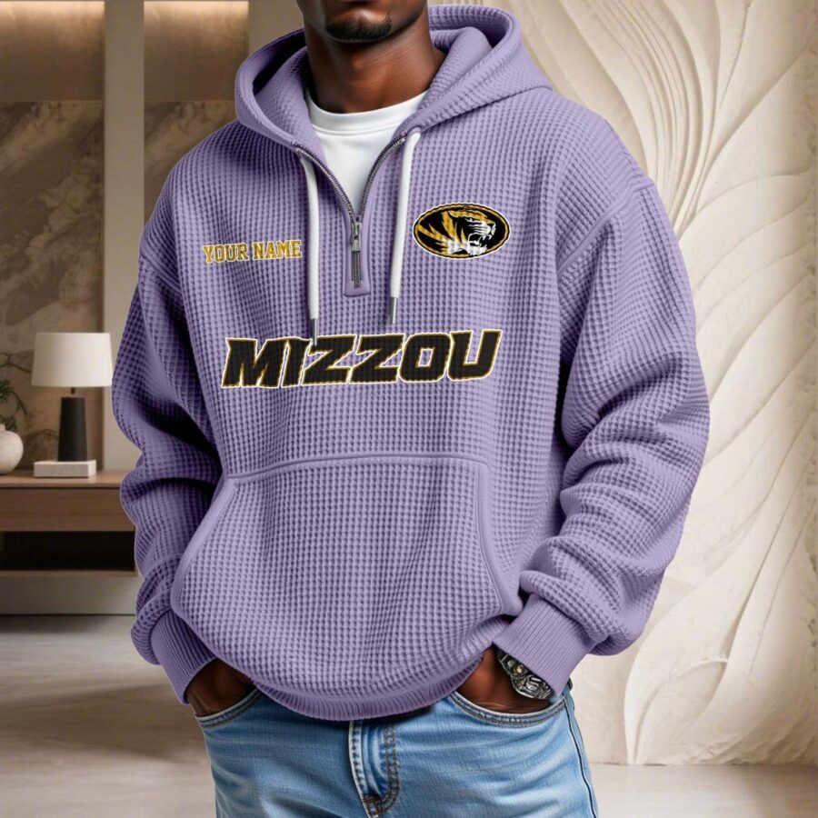 Missouri Tigers Waffelstrick-Hoodie – Bild 10