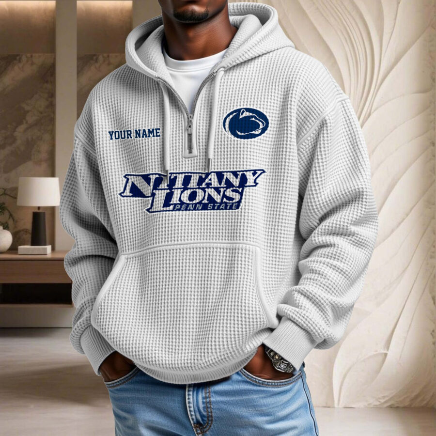 Penn State Nittany Lions Waffelstrick-Hoodie – Bild 3