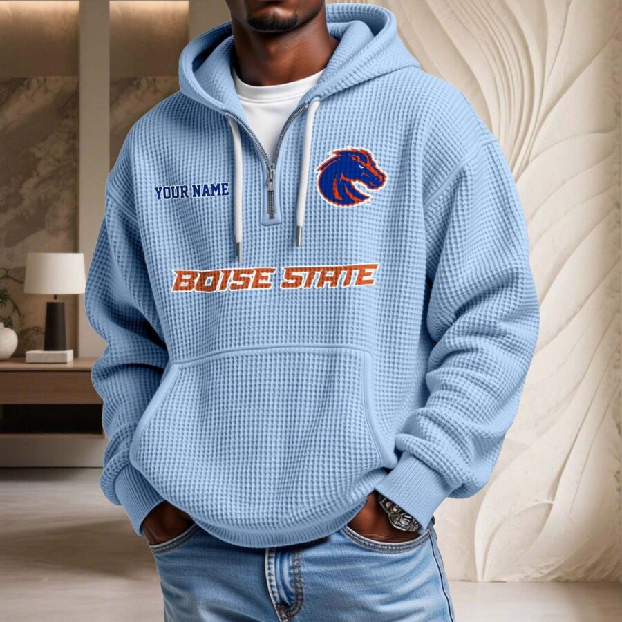 Boise State Broncos Waffelstrick-Hoodie – Bild 7