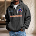 Boise State Broncos Waffelstrick-Hoodie