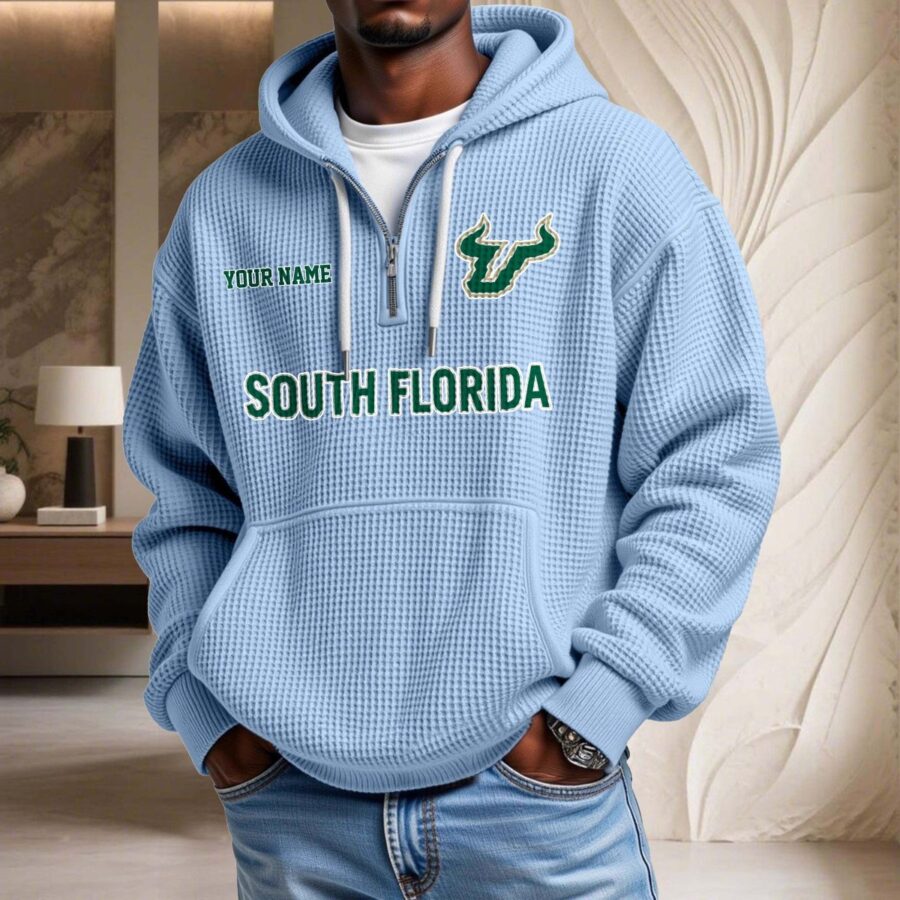 South Florida Bulls Waffelstrick-Hoodie – Bild 8