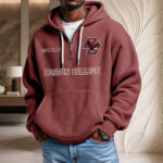 Boston College Eagles Waffelstrick-Hoodie
