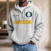 Oregon Ducks Waffelstrick-Hoodie
