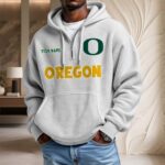 Oregon Ducks Waffelstrick-Hoodie