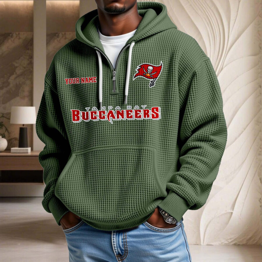 Tampa Bay Buccaneers Waffelstrick-Hoodie – Bild 9