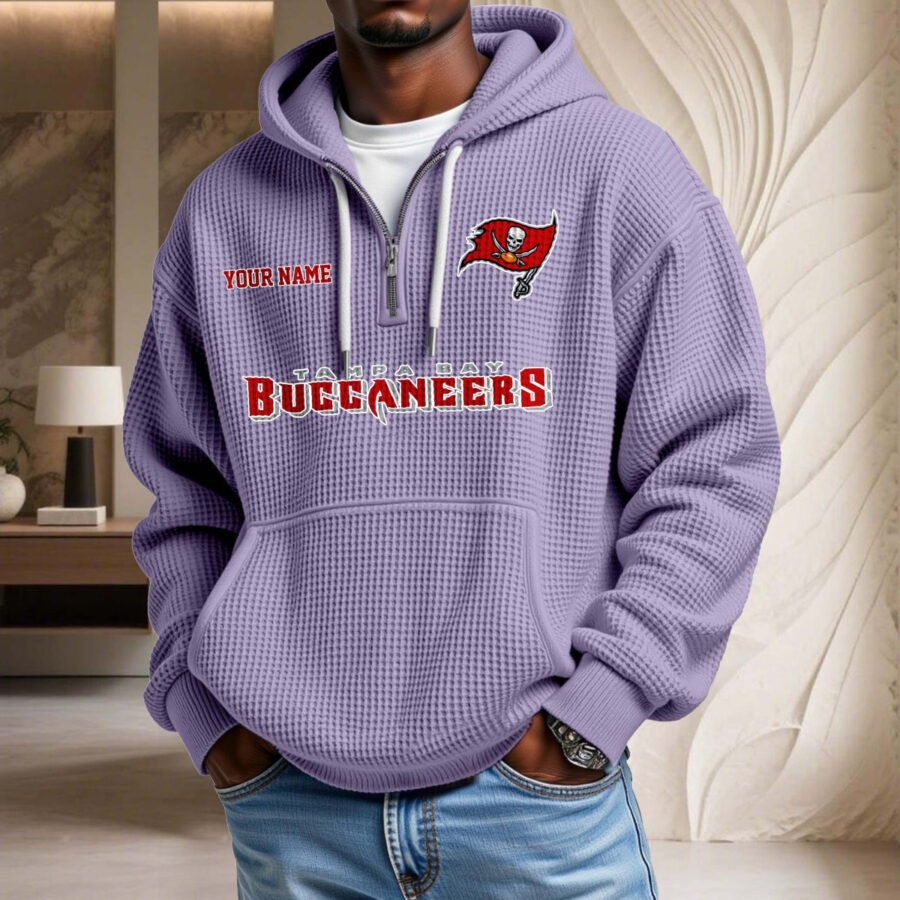 Tampa Bay Buccaneers Waffelstrick-Hoodie – Bild 10