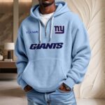 New York Giants Waffelstrick-Hoodie