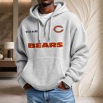 Chicago Bears Waffelstrick-Hoodie