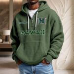 Hawaii Rainbow Warriors Waffelstrick-Hoodie