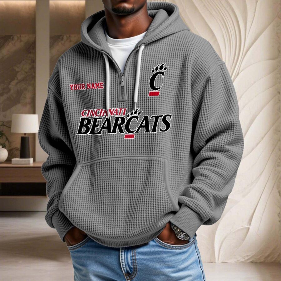 Cincinnati Bearcats Waffelstrick-Hoodie – Bild 6