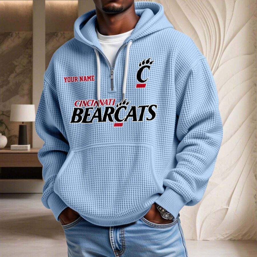 Cincinnati Bearcats Waffelstrick-Hoodie – Bild 7