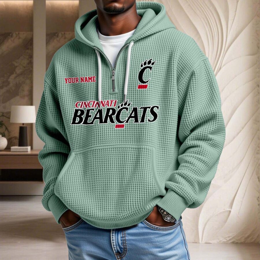 Cincinnati Bearcats Waffelstrick-Hoodie – Bild 8