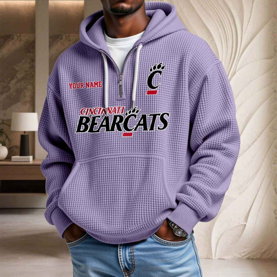 Cincinnati Bearcats Waffelstrick-Hoodie – Bild 10
