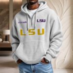 Lsu Tigers Waffelstrick-Hoodie