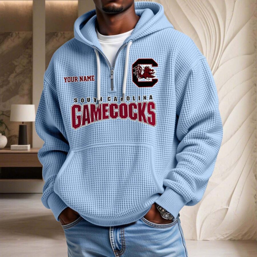 South Carolina Gamecocks Waffelstrick-Hoodie – Bild 7
