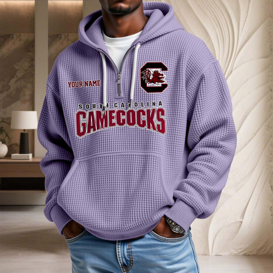 South Carolina Gamecocks Waffelstrick-Hoodie – Bild 10