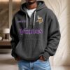 Minnesota Vikings Waffelstrick-Hoodie