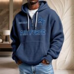 Air Force Falcons Waffelstrick-Hoodie